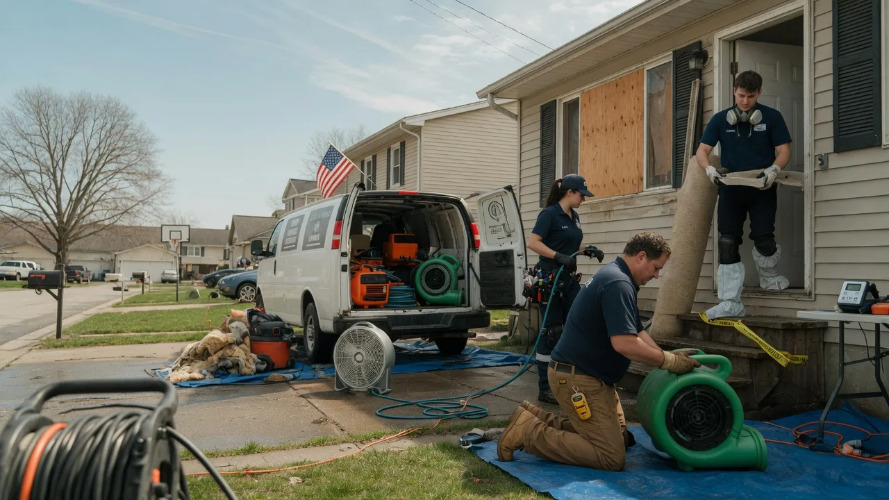 Water Damage Restoration in Reedsville, OH near me